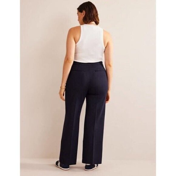 Boden Ponte Wide Leg Pants - Picture 8 of 9